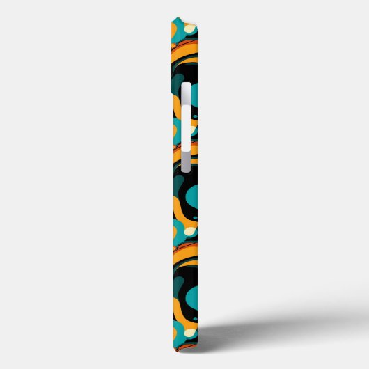 Cool Abstract Funk Pattern Case-Mate iPhone Case (Achterkant / Links)