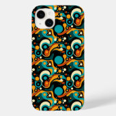 Cool Abstract Funk Pattern Case-Mate iPhone Case (Achterkant)