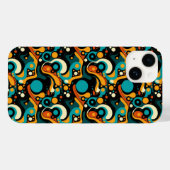 Cool Abstract Funk Pattern Case-Mate iPhone Case (Achterkant (horizontaal))