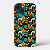 Cool Abstract Funk Pattern Case-Mate iPhone Case (Achterkant)