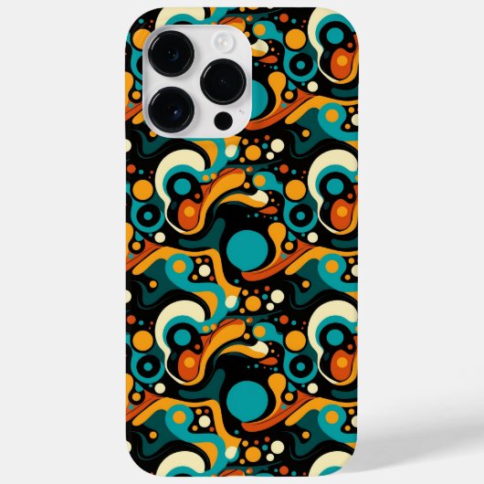 Cool Abstract Funk Pattern Case-Mate iPhone Case (Achterkant)