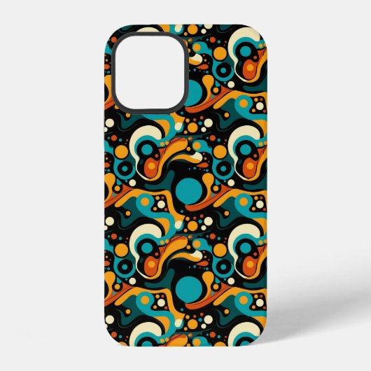 Cool Abstract Funk Pattern iPhone Hoesje (Achterkant)