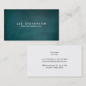 Cool Abstract Grunge Dark en Edgey Visitekaartje (Voorkant / Achterkant)