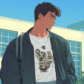 Cool Abstract Ink T-shirt