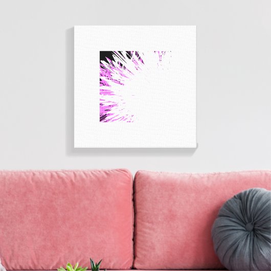 Cool Abstract ontwerp Canvas Afdruk (Insitu (Woonkamer))