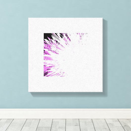 Cool Abstract ontwerp Canvas Afdruk (Insitu (Houten vloer))