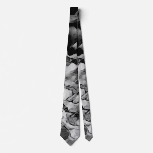 Cool Abstract Patroon Stropdas (Voorkant)