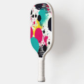 Cool Abstract  Pickleball Paddle (Links)