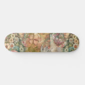 Cool Abstracte  Abstracte Floral Art Street Persoonlijk Skateboard (Horizontaal)