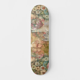 Cool Abstracte  Abstracte Floral Art Street Persoonlijk Skateboard