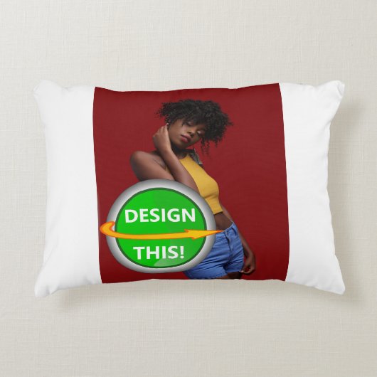 COOL! Accent Pillow 12 "x 16"- polyester Aanpassen Kussen (Voorkant)