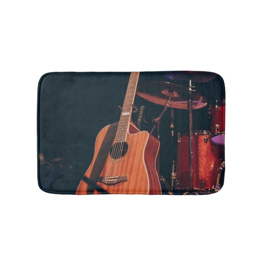 Cool Acoustic Guitar Badmat (Voorkant)