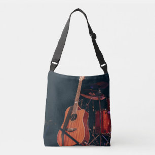 Cool Acoustic Guitar Crossbody Tas