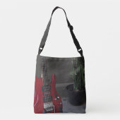 Cool Acoustic Guitar Crossbody Tas (Achterkant)