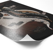 Cool Acoustic Guitar Foto Afdruk (Hoek)