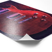 Cool Acoustic Guitar Foto Afdruk (Hoek)