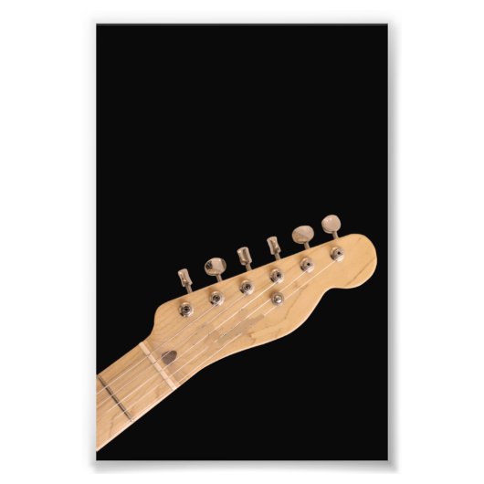Cool Acoustic Guitar Foto Afdruk (Voorkant)