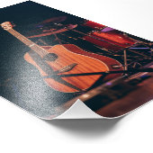 Cool Acoustic Guitar Foto Afdruk (Hoek)