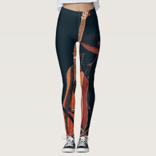 Cool Acoustic Guitar Leggings