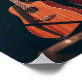 Cool Acoustic Guitar Poster (Hoek)