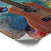 Cool Acoustic Guitar Poster (Hoek)