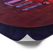 Cool Acoustic Guitar Poster (Hoek)