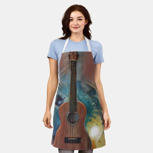 Cool Acoustic Guitar Schort (Gedragen)