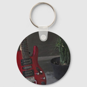 Cool Acoustic Guitar Sleutelhanger