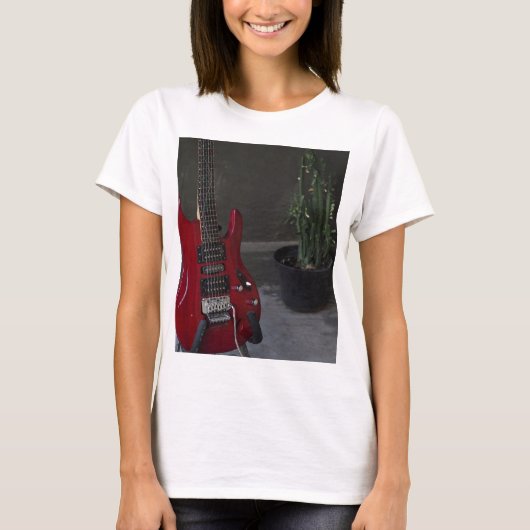 Cool Acoustic Guitar T-shirt (Voorkant)