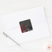 Cool Acoustic Guitar Vierkante Sticker (Envelop)