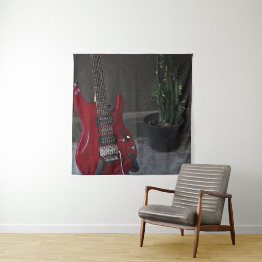 Cool Acoustic Guitar Wandkleed (In situ)