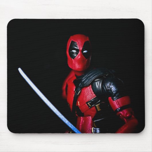 Cool Action Figure Superhero Muismat (Voorkant)