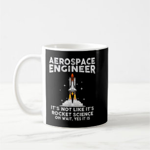 Cool Aerospace Engineer for Men Women Rocket Scien Koffiemok