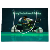 Cool African Boy Birthday Groot Cadeauzakje (Voorkant)