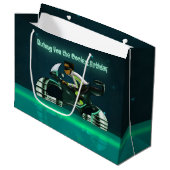 Cool African Boy Birthday Groot Cadeauzakje (Voorkant Gekanteld)