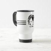 Cool African Queen Travel Mug Reisbeker (Voorkant links)