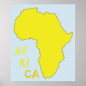 Cool Afrika Poster (Voorkant)