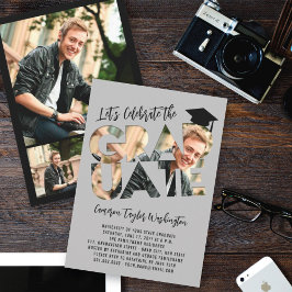 Cool Afstuderen Cutout Modern Afstuderen Foto Part Kaart