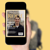 Cool Afstuderen Fake Magazine Hoesje voor Afstuder Kaart