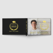 Cool Afstuderen Foto Keepsake Graduation Party Fol Gastenboek (Volledig)