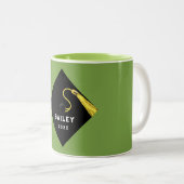 Cool Afstuderen Keepsake Gift Tweekleurige Koffiemok (Voorkant rechts)