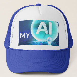 Cool Ai-Pet / Kunstmatig intelligentieontwerp Trucker Pet