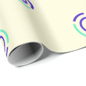 Cool Aion Cryptocurrency Coin Sign Patroon Cadeaupapier (Rol Hoek)