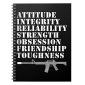 Cool Airsoft Gift Notitieboek (Voorkant)