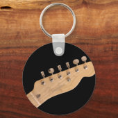 Cool akoestische gitaar sleutelhanger (Voorkant)