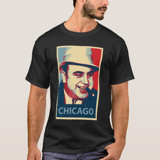 Cool Al Capone Italiaanse Gangster Chicago Hope Ób T-shirt (Voorkant)