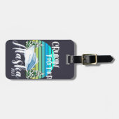 Cool Alaska Cruise 2023 Familie Vriend Groep Reize Bagagelabel (Voorkant horizontaal)