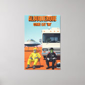 Cool Albuquerque UFO Canvas Afdruk (Voorkant)