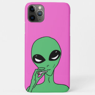 Cool Alien , Funny Ufo , Roking Alien Case-Mate iPhone Case