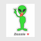 Cool alien sticker (Vel)